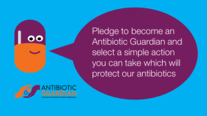 Pledge to become an antibiotic guardian